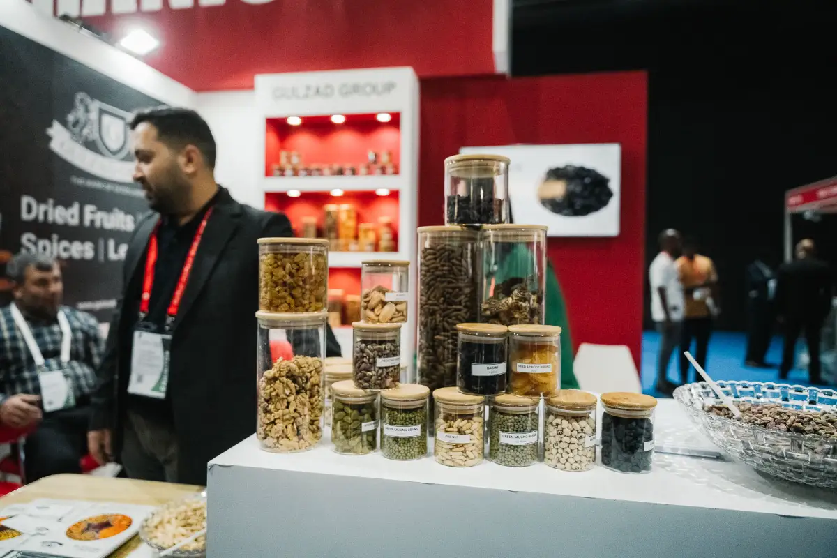 Internationale Ausstellung für Trockenfrüchte und Halal-Lebensmittel in Dubai